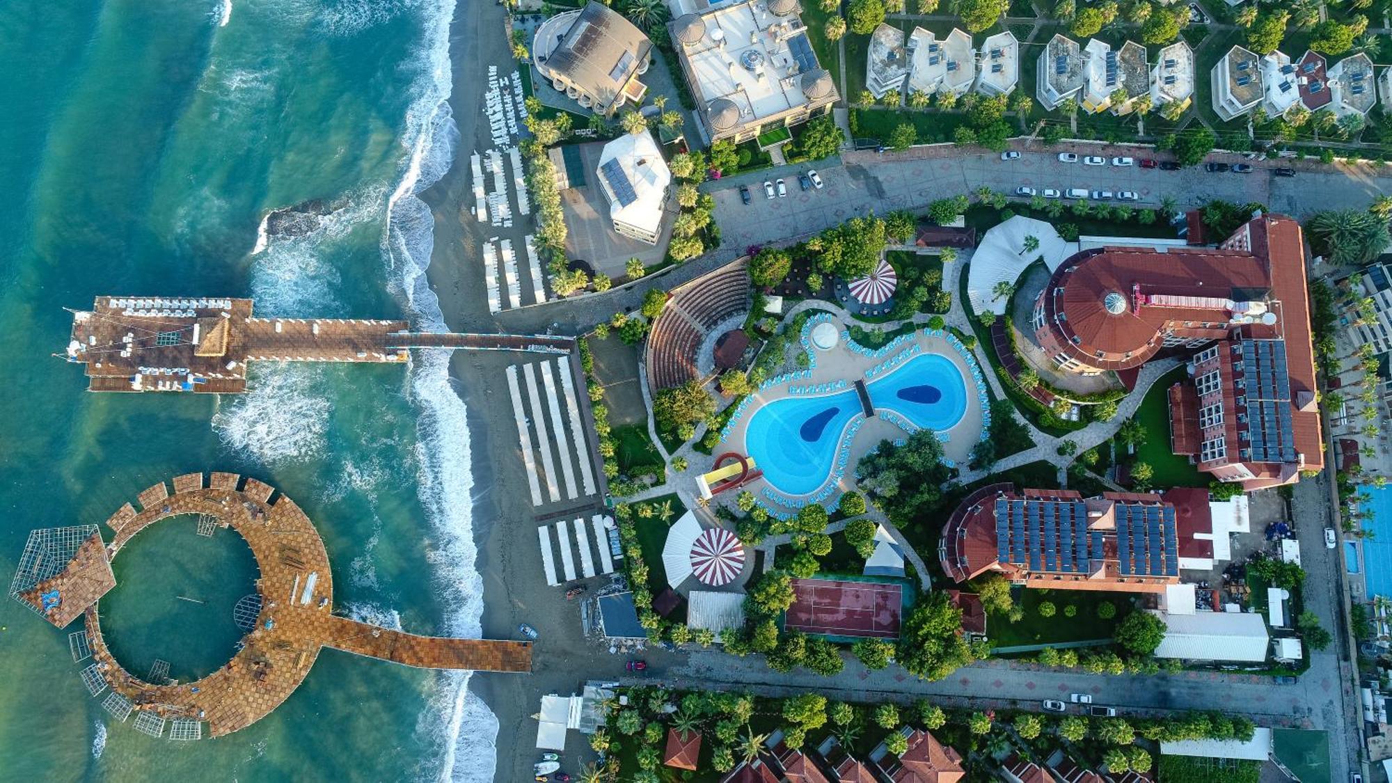 Palmeras Beach Hotel Ultra All Inclusive Konakli Luaran gambar